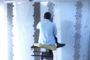 man sitting