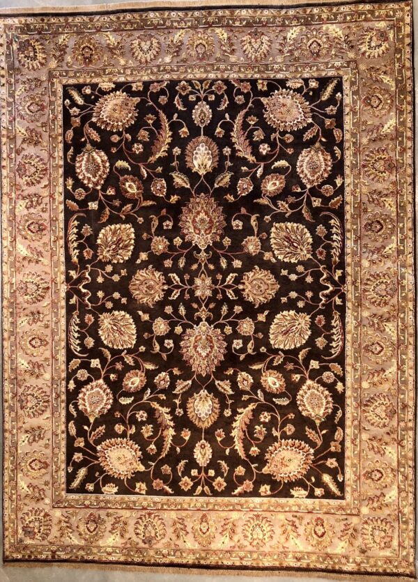 126 OMG Wool & Real Silk Traditional Rug