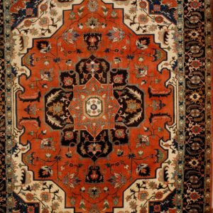15480 Semi Antique Persian Heriz 13'x17'