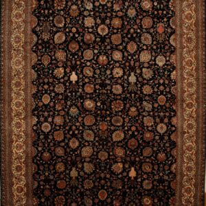 21523 11x16 Sino Tabriz Wool & Silk