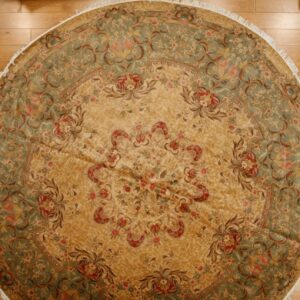 26269 14 Ft Round Classing French Design Rug