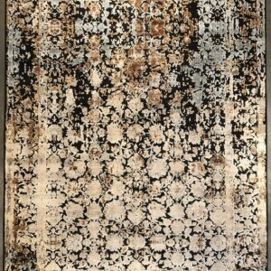 29562 Modern Classic Rug with Real Silk